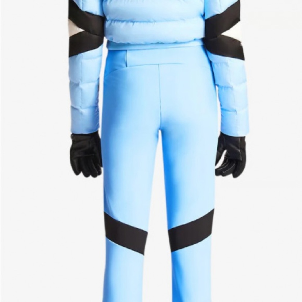 Fusalp Light Blue and Black Ski Jacket - Clarisse Suit.   Brand new with tags - Picture 2 of 7